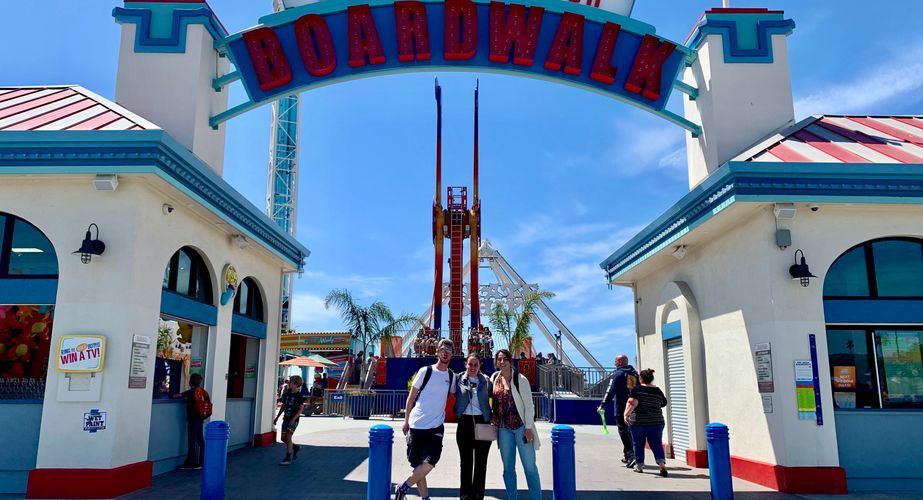 Santa Cruz Beach Californië